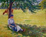 卡米耶 毕沙罗 : Cowgirl, Eragny